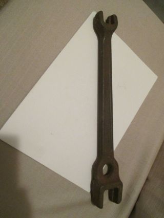 Vintage M.  Klein & Sons Cat.  3146 Linemans Wrench Electrical Telephone 13 " Long