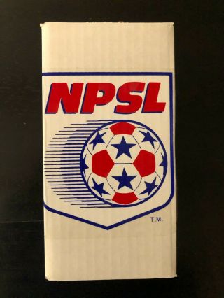 Complete,  Boxed Set Of 1999 - 2000 Npsl Indoor Soccer Trading Cards By Roox Sports