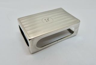 1925 - Sydney & Co - Solid Silver - Vesta/matchbox Case