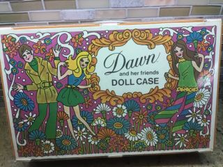Dawn And Her Friends Doll Case 1971 Topper Vintage
