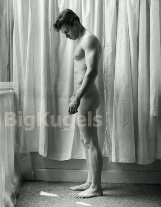 1950 Vintage 11x14 Signed Les Demi Dieux Male Nude Orest Sensual Muscle