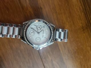 Michael Kors Mk5612 Womens Stainless Steel Analog Silver Dial Quartz Watch.  C021