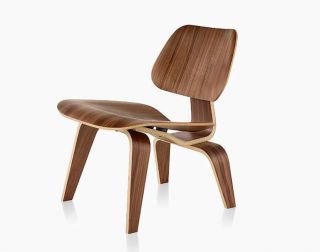 Eames Molded Plywood Lounge Chair (lcw)