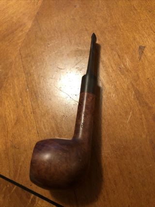 Edward’s Estate Pipes Smooth Apple Billiard Sitter Pipe
