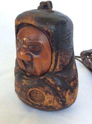 Antique 19th C Carved Japanese Meiji Period Info Sagemono Kiseru Tobacco pipe 3