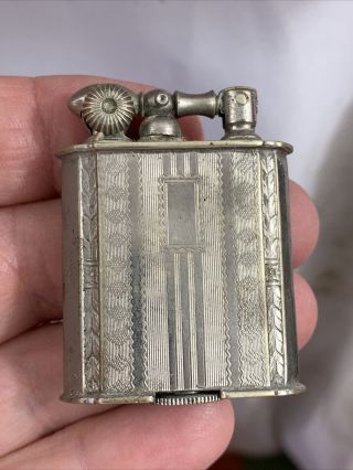 Vintage EVANS Lift Arm Pocket Lighter 2