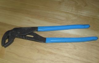 Vintage Snap - On 12 " Adjustable Wrench/pliers - Made In Usa