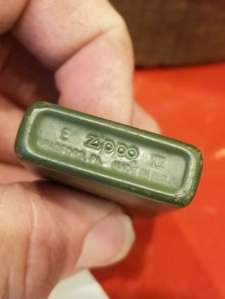 VINTAGE ZIPPO MILITARY LIGHTER FORT KNOX KY FT ARMY TANK 3