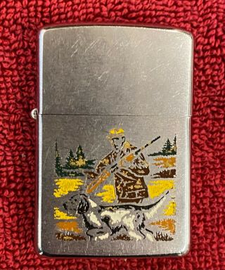 Vintage Town & Country Hunting Zippo