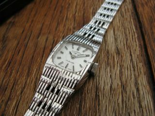 Vintage Ladies Rotary Wrist Watch 1974 Full Set Box & Papers Full Order