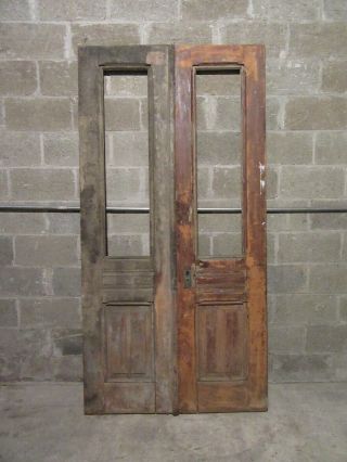 Antique Double Entrance French Doors 42 X 83 Architectural Salvage