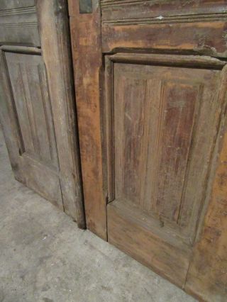 ANTIQUE DOUBLE ENTRANCE FRENCH DOORS 42 x 83 ARCHITECTURAL SALVAGE 6