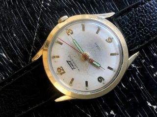 Vintage TISSOT Automatic Cal 28.  5R - 21 Gold Filled Stainless Steel Back SERVICED 2