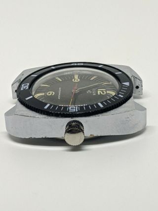 Vintage Elgin Waterproof Diver Swiss Made Watch 3