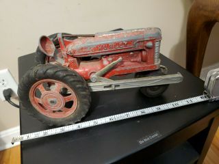 Vintage Hubley Kiddie Toy Red Farm Tractor / Repair