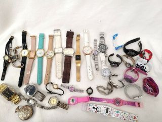 Bundle Of Watches Mixed Designs Spares & Repairs Ascot Citron Next Seksy 505