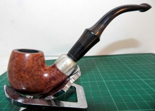 Good Looks And " K&p Petersons 317 " 3/4 Bent Smooth Small Sized Pipe.