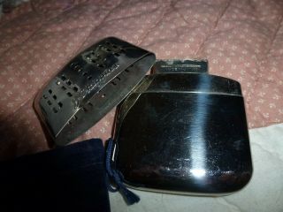 Vintage J.  C.  Higgins Pocket Hand Warmer With Velvet Bag Made in Japan 2