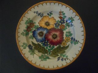Vintage Royal Gouda Holland Areo Large Platter/plate Number 2465/30
