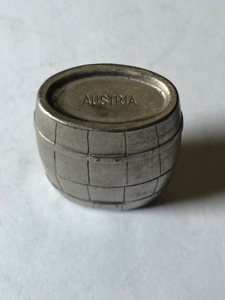 Very Rare 1934 IMCO 3500 Barrel Shaped Lighter Made In Austria (?) 2