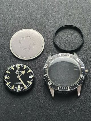 Gents Sheffield Vintage Divers Watch Mechanical Wind Up Spares.