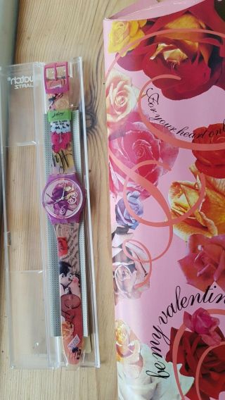 Swatch 1995 Valentines Day Special For Your Heart Only