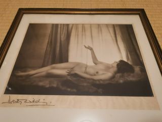 Very Rare Dorothy Wilding Art Deco Photograph Black White 1920 ' s Le Cadeau 4