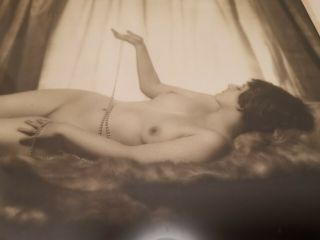 Very Rare Dorothy Wilding Art Deco Photograph Black White 1920 ' s Le Cadeau 5
