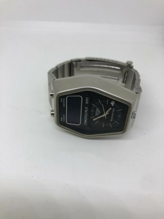 Heuer Manhattan chrono split Gmt vintage watch 2