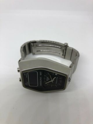 Heuer Manhattan chrono split Gmt vintage watch 6
