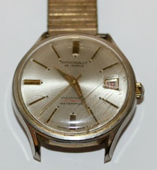Argonaut 25 Jewels Swiss made Vintage Automatic Wrist watch date Running 2