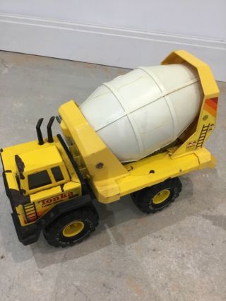 Vintage 1980s Mighty Turbo Diesel Cement Mixer Truck Xmb 975