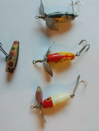 Vintage Fishing Lures Unknown Fly Rod South Bend & Wood Lures