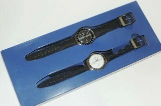 Vintage Swatch Sydney 2000 Olympic Limited Edition 2 Pack Watches Swiss Made