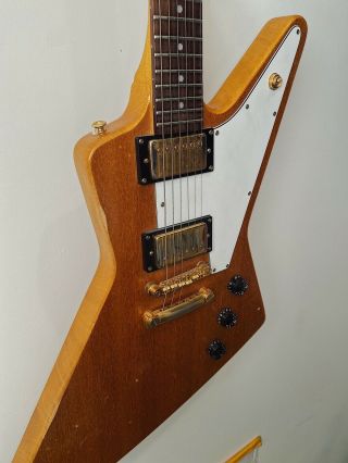 1958 Korina Explorer Antique Natural - Custom Masterbuilt Guitar - Unique 1 of 1 6