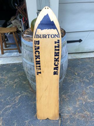 Vintage Burton backhill snowboard US - 3783 2