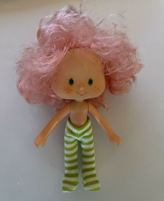 Vintage Strawberry Shortcake Peach Blush Doll Nude With Tights