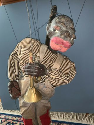 Folk Art - Antique Black Americana Marionette
