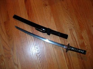 [sn - 055] Japanese Samurai Sword: Nobuyoshi Wakizashi In Koshirae
