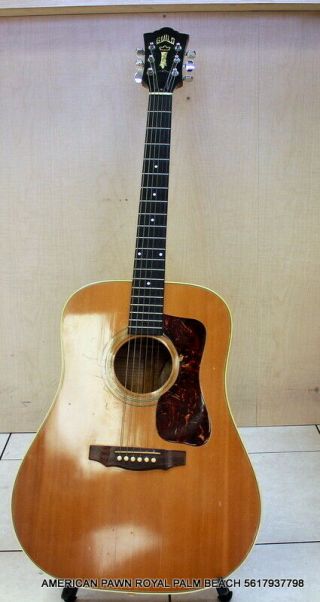 Guild D44 - M - Bld Acoustic Guitar Vintage