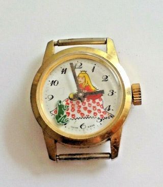 Rare Vintage PRINCESS AND THE FROG Mechanical Watch 3