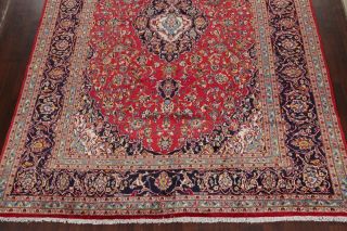 Vintage Traditional Floral Area Rug Handmade Oriental Wool Carpet 10x13 4