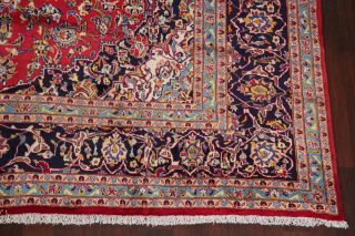 Vintage Traditional Floral Area Rug Handmade Oriental Wool Carpet 10x13 5