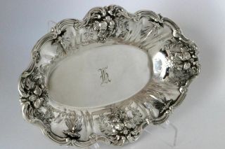 Reed & Barton Francis 1 Sterling Silver Tray 1950 Date Mark 2