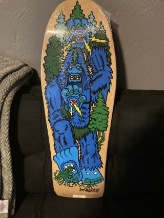 Santa Cruz Screaming Hand Bigfoot Skateboard Special 30th Anniversary Edition