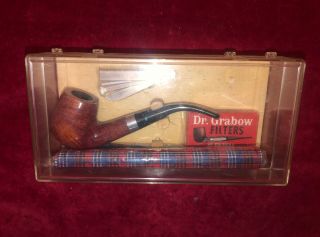 Vintage Dr.  Grabow Smoking Tobacco Pipe Imported Briar Royal Duke