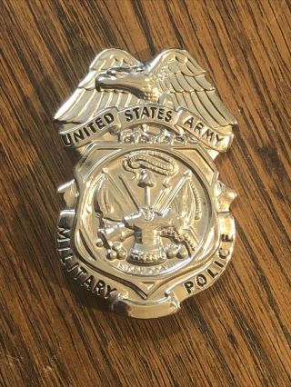 Vintage United States Army Military Police Pin Mdcclxxviii Engraving