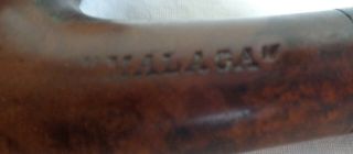 Vintage Malaga Imported Briar Estate Tobacco Pipe 3