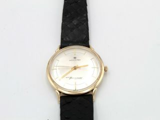 Hamilton 10k Gold Filled Thin - O - Matic Swiss Made Automatic Wrist Watch 10200 - 1