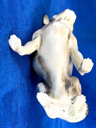 Antique Germany Porcelain Bulldog Figurine 6